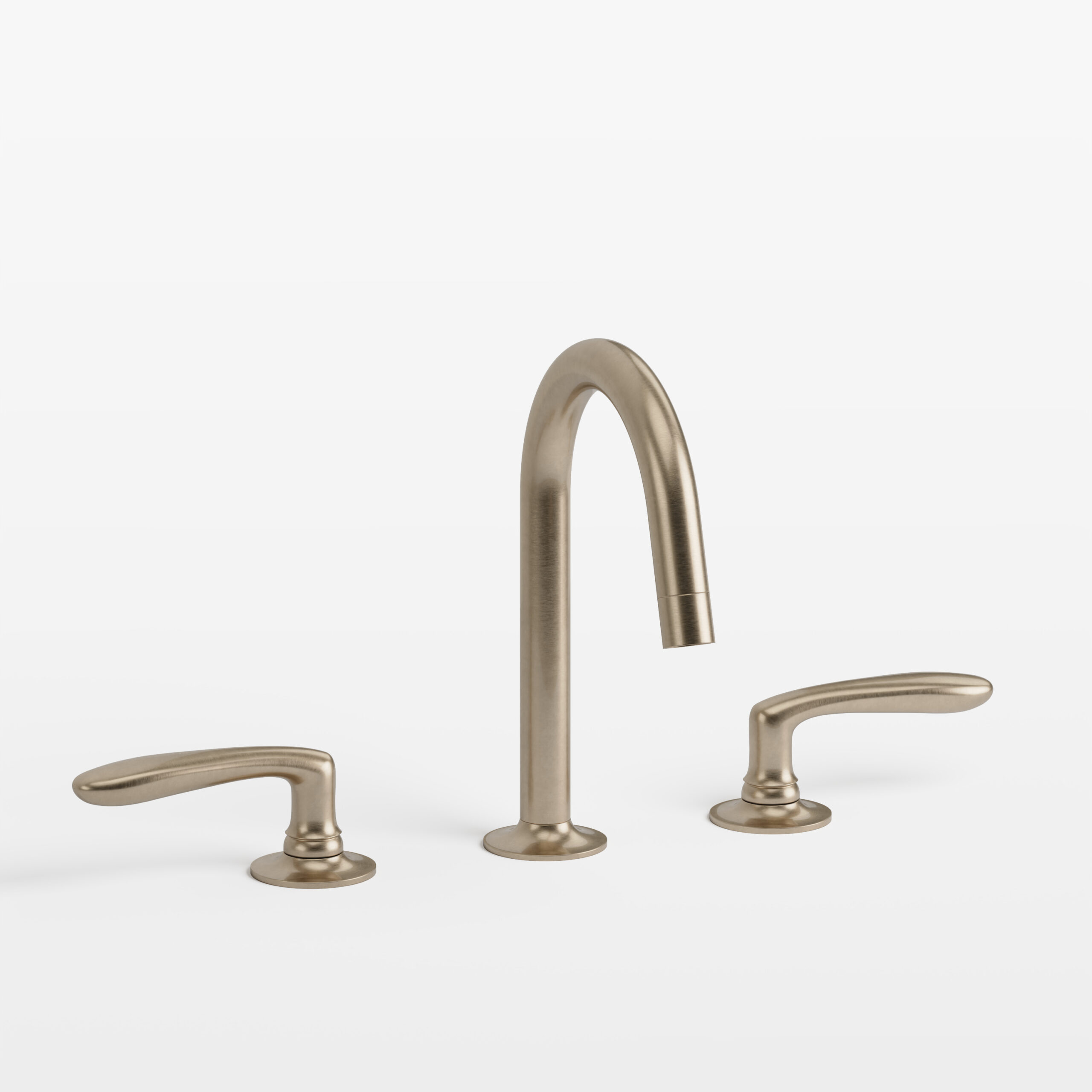 Atlantic Deck Mount Basin Set with Tall Spout