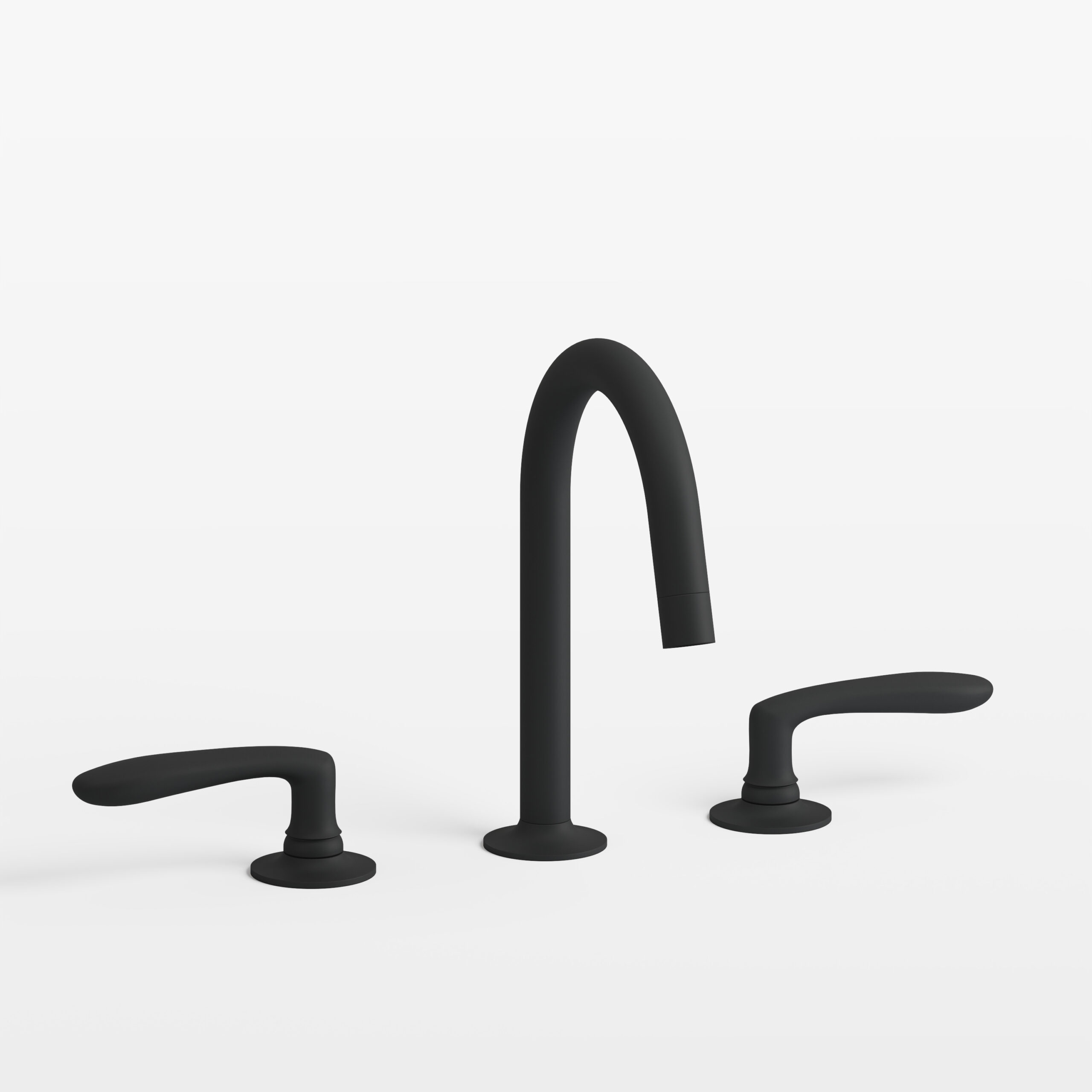 Atlantic Deck Mount Basin Set with Tall Spout