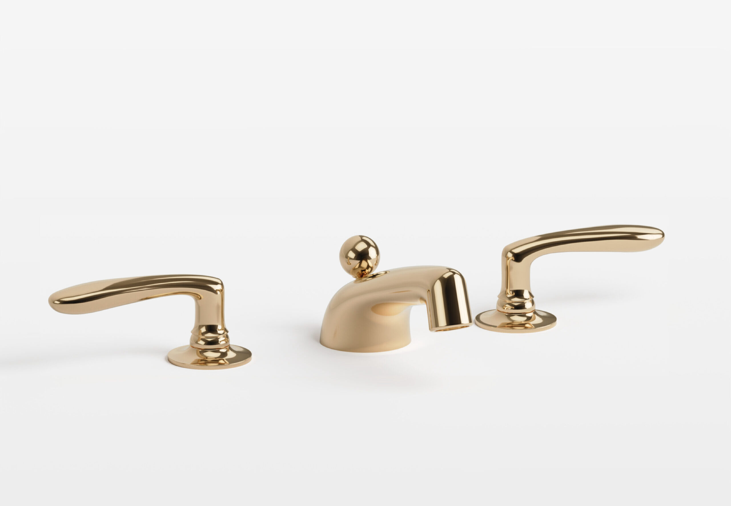 Atlantic Deck Mount Basin Set
