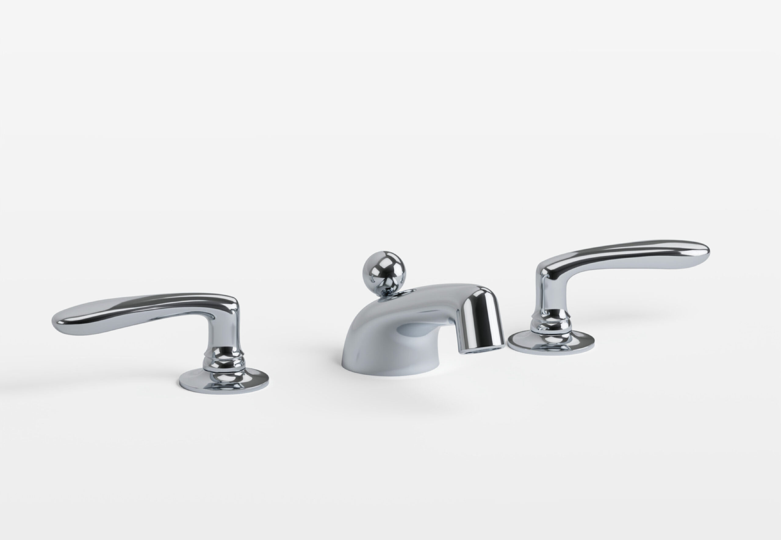 Atlantic Deck Mount Basin Set