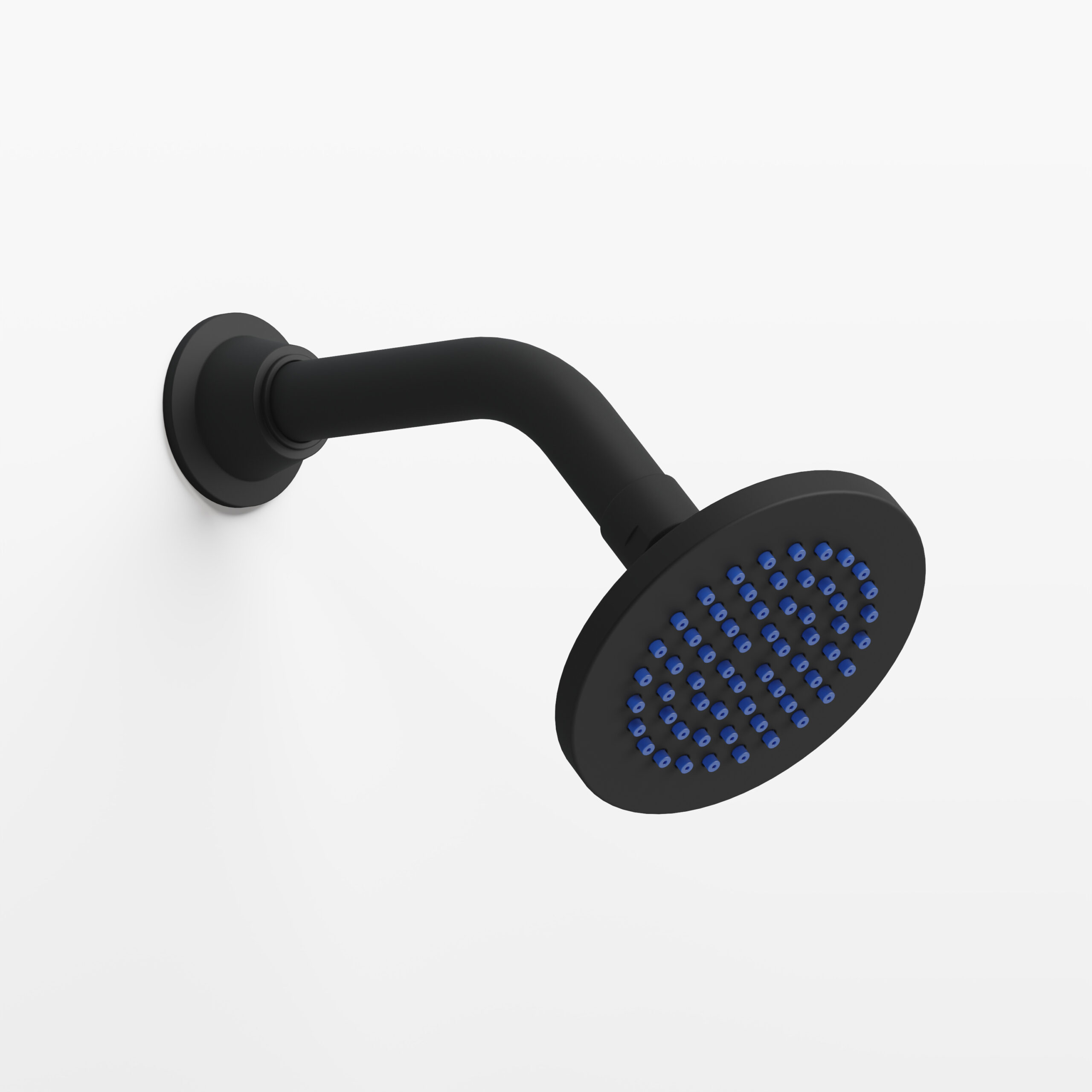 Roundhaus Wall Mount Shower Head and Arm