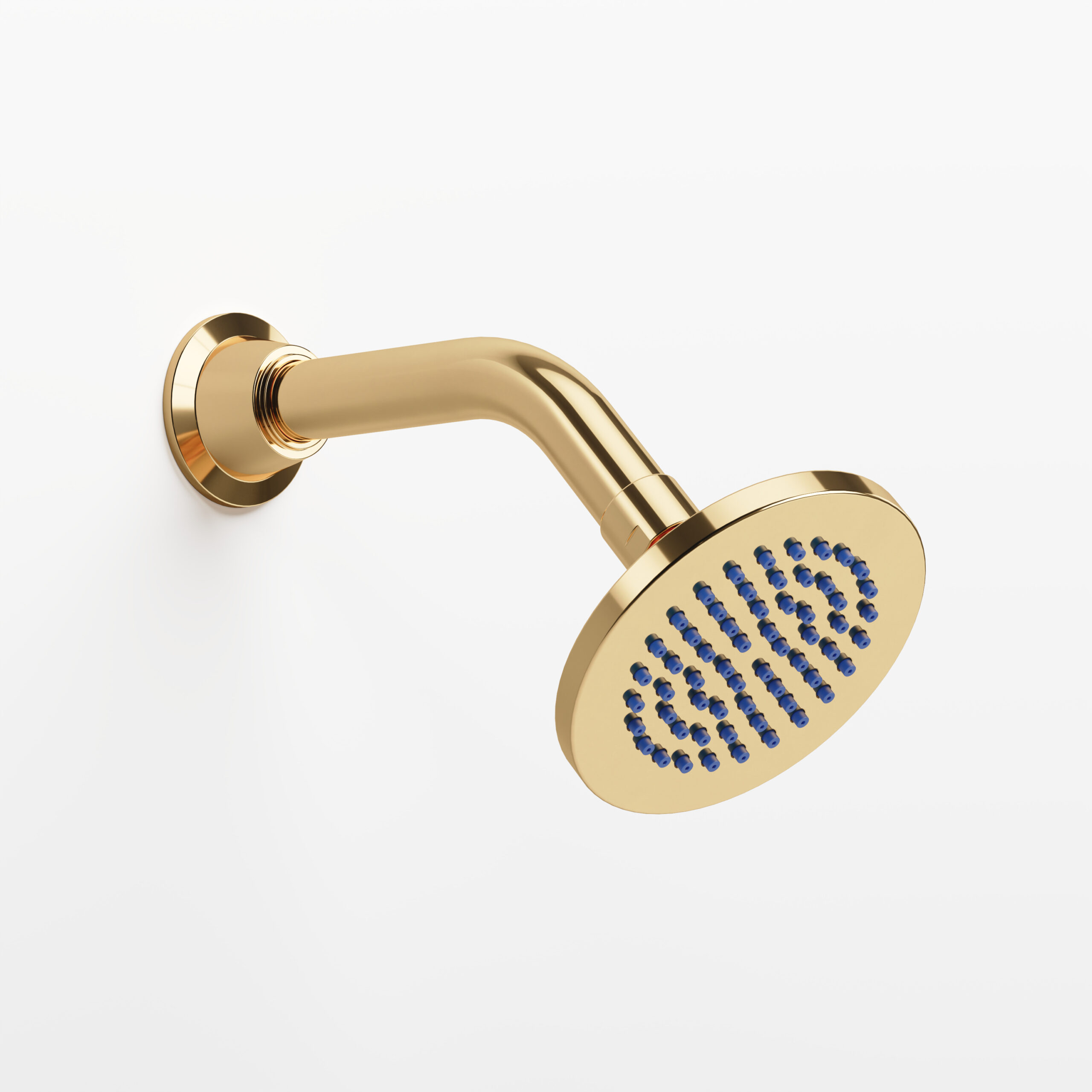 Roundhaus Wall Mount Shower Head and Arm