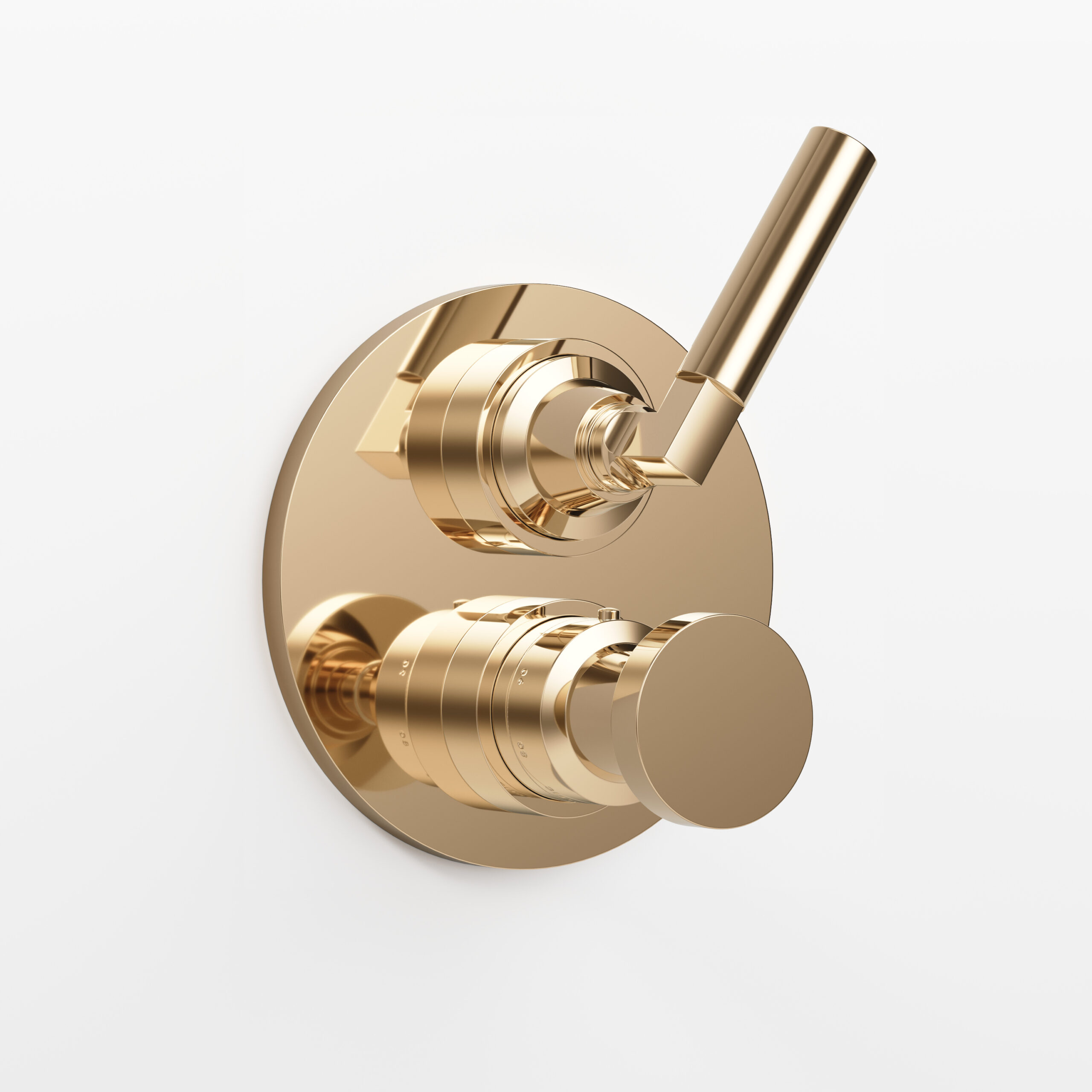 Roundhaus Thermostatic Shower Trim and Valve